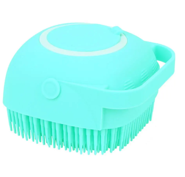 Gentle Foaming Dog Bath Brush